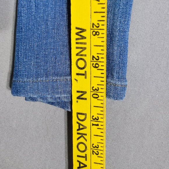 Levi's jeans women's sz 6/28 denim blue colour Demi Curve Modern Rise Straight - Picture 14 of 16